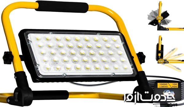 چراغ کار یا نور قابل حمل از وسایل نصب کابینت